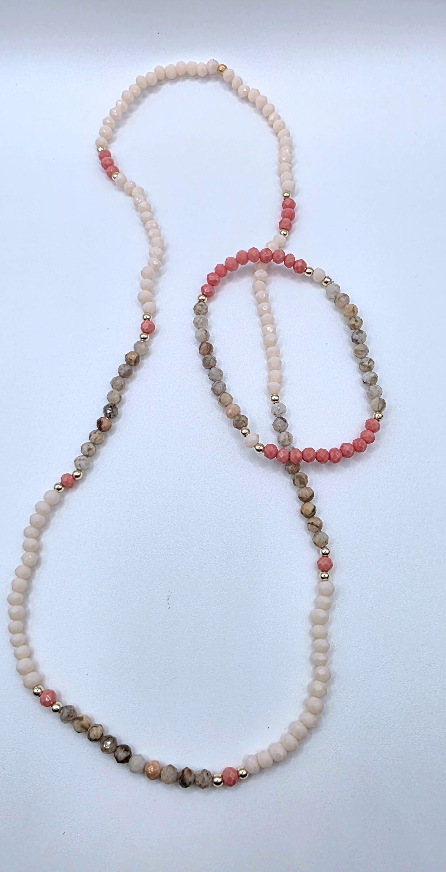 Matching Necklace & Bracelet Set