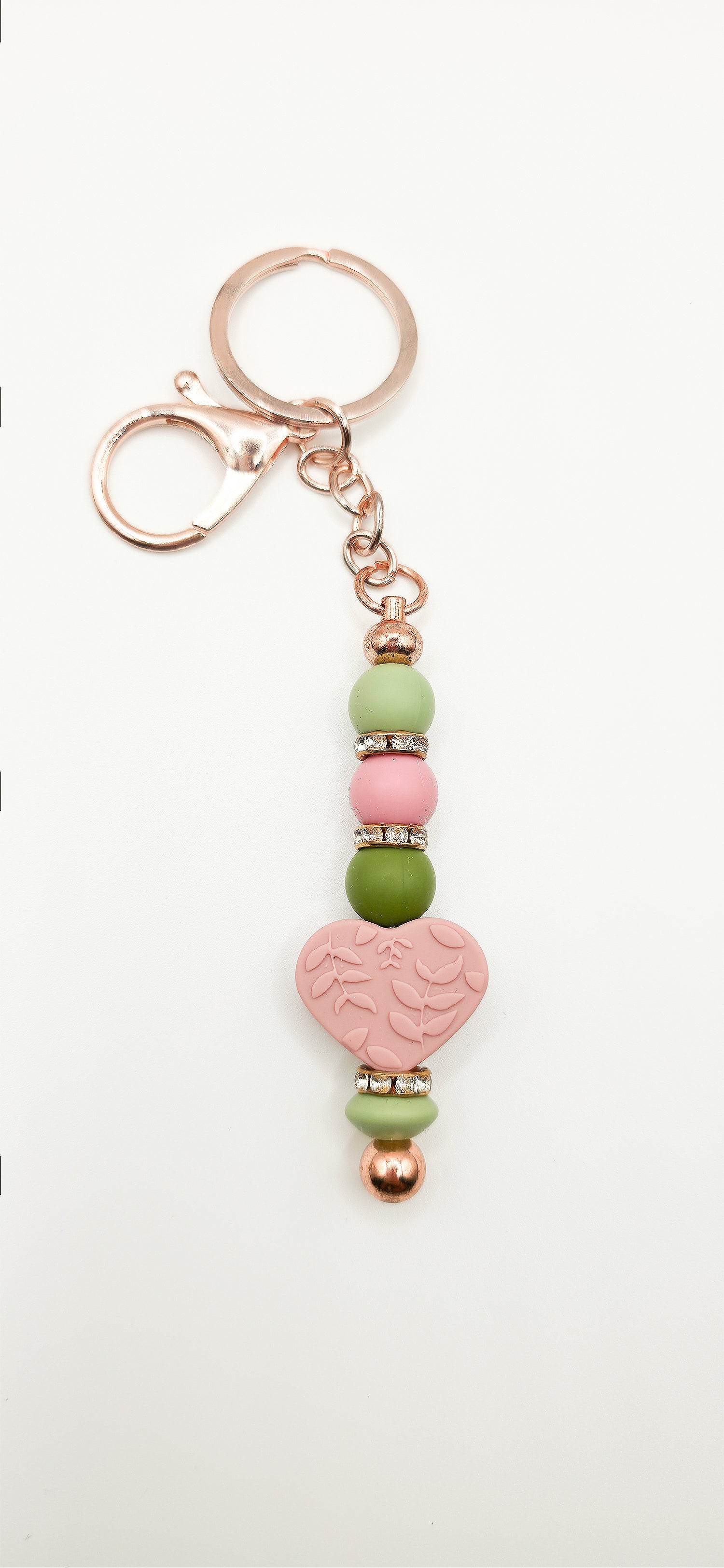 Beaded Bar Keychain