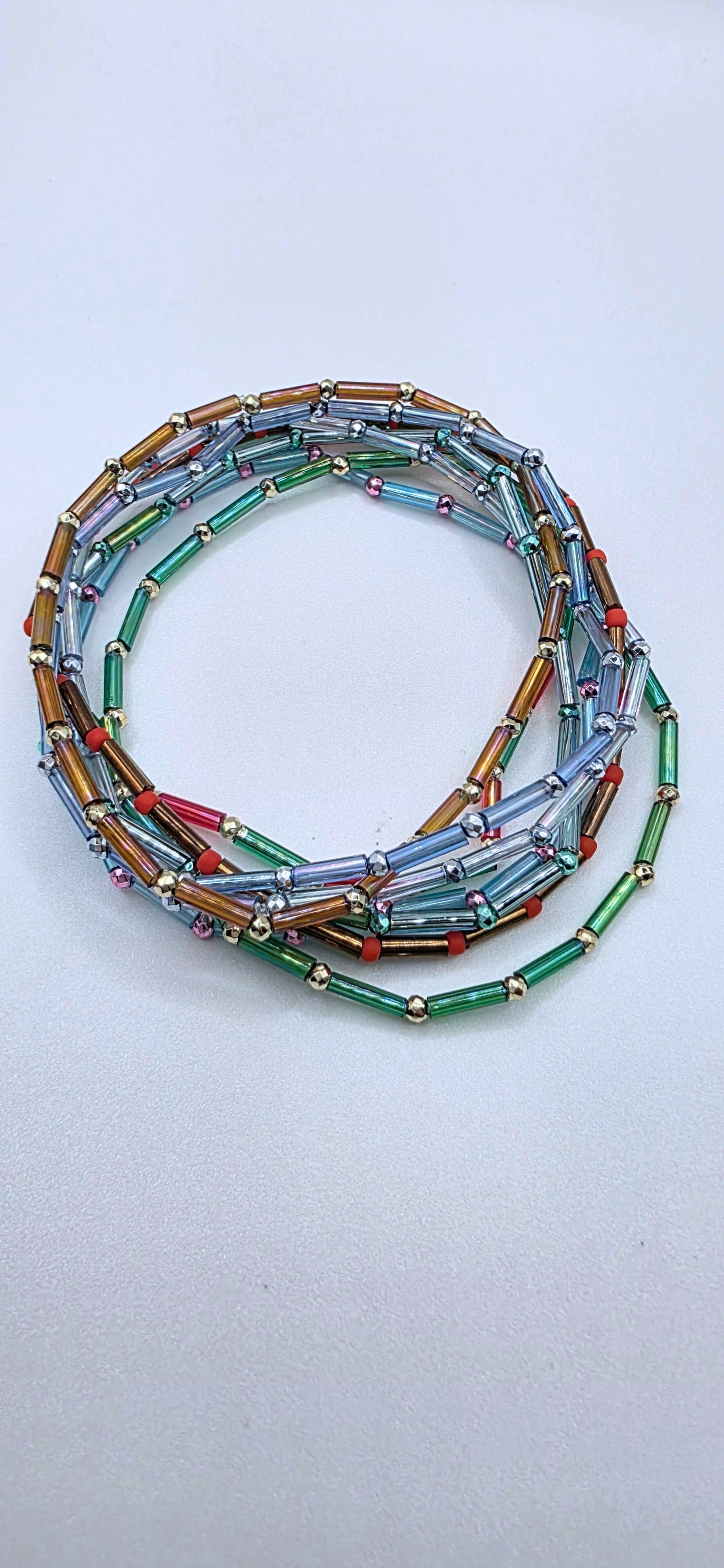 Single Bracelets - Glass Tubes